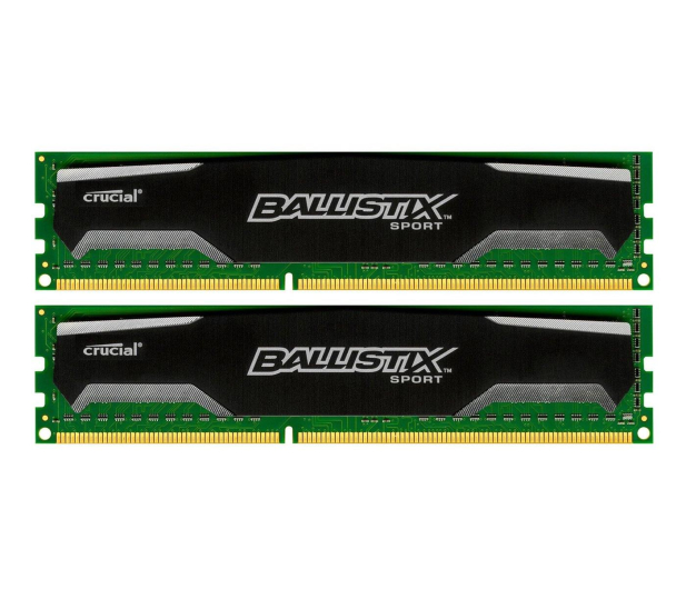 Crucial 8GB 1600MHz Ballistix Sport SR CL9 (2x4GB) - 257726 - zdjęcie